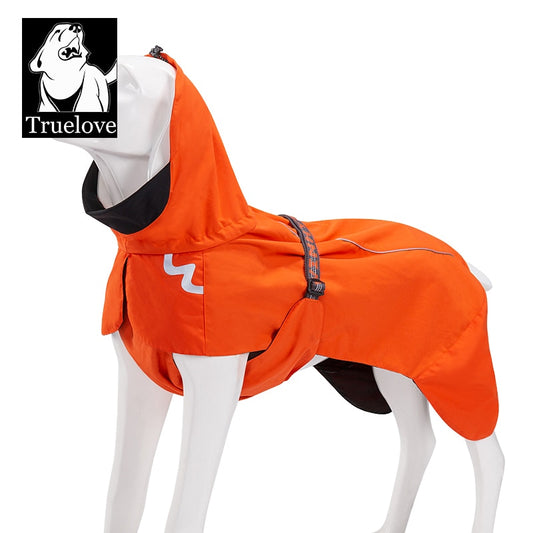 TRUELOVE Dog Waterproof Windbreaker Detachable Raincoat YG1872