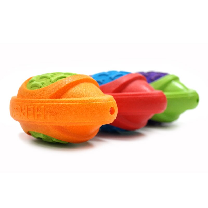 CAITEC Dog Toy Football - Floating & Squeaky for Outdoor Throwing - Suitable for Medium to Large Dogs