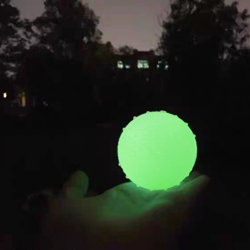 Glowing Luminous Dog Ball made from Natural Rubber for Medium to Large Dogs