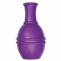 KONG Genius Leo Rubber Foraging Dog Toy, L-Size Various Colours