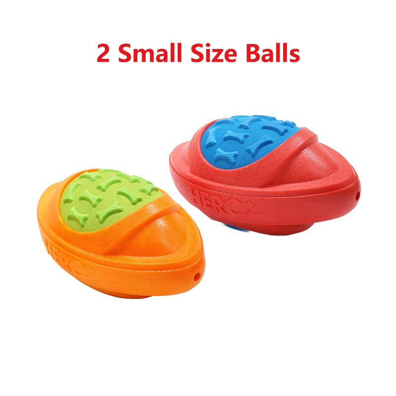 CAITEC Dog Toy Football - Floating & Squeaky for Outdoor Throwing - Suitable for Medium to Large Dogs