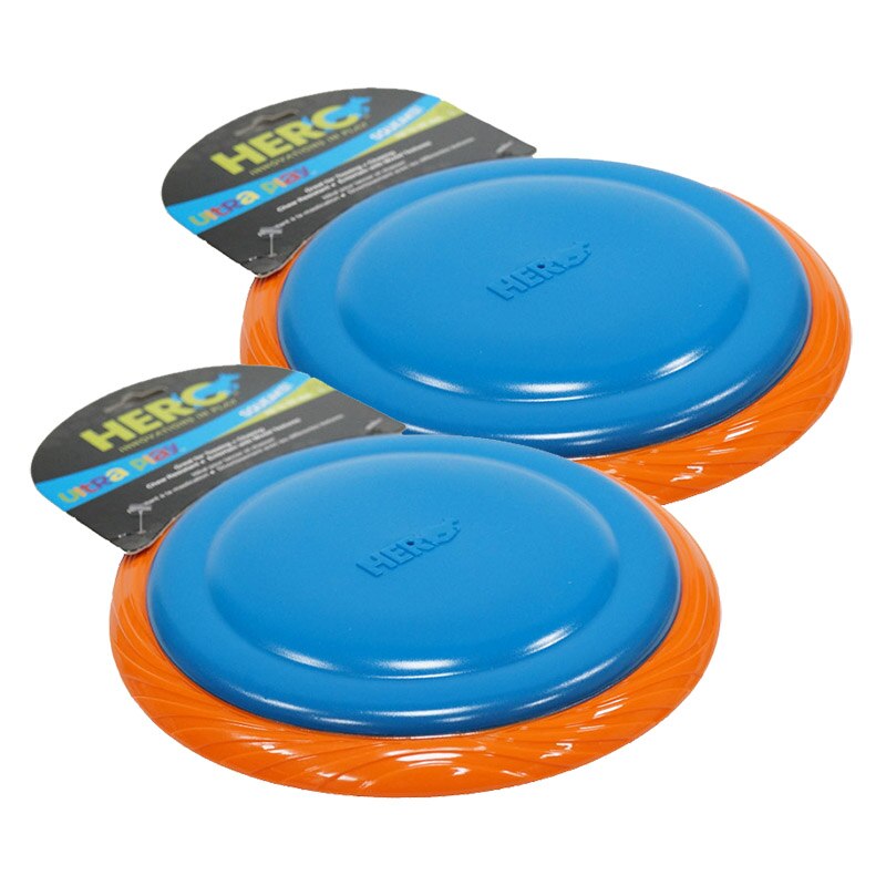 Caitec HERO Flying Disc Squeaky Interactive Dog Toy - Suitable for Medium or Large Dogs