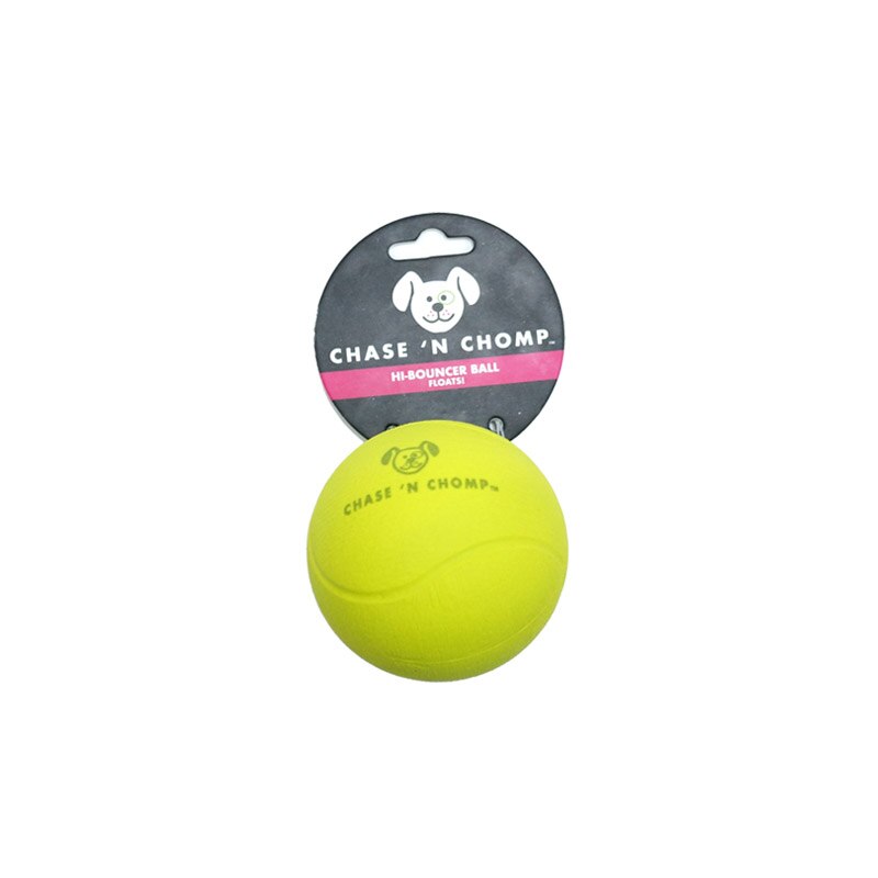 CAITEC Chase 'N Chomp Soft Rubber Floating Bouncy Ball - Suitable for Small to Large Dogs