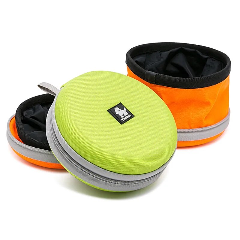 Truelove Collapsible 2 Way Double Bowl for Food / Water - Great for Running Walking Hiking Camping TLT2351