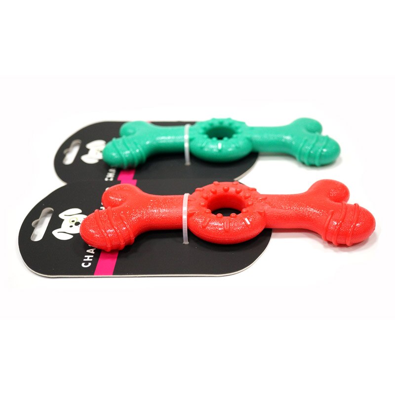 CAITEC Chase 'N Chomp Rubber Chewing Bone - 2 Sizes Available