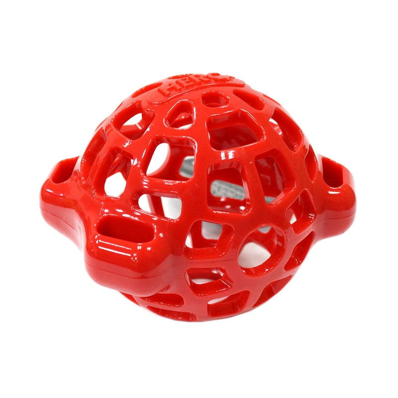 CAITEC Hero Hollow Feeding Ball - Durable Rubber Foraging toy for Small, Medium & Large Dogs