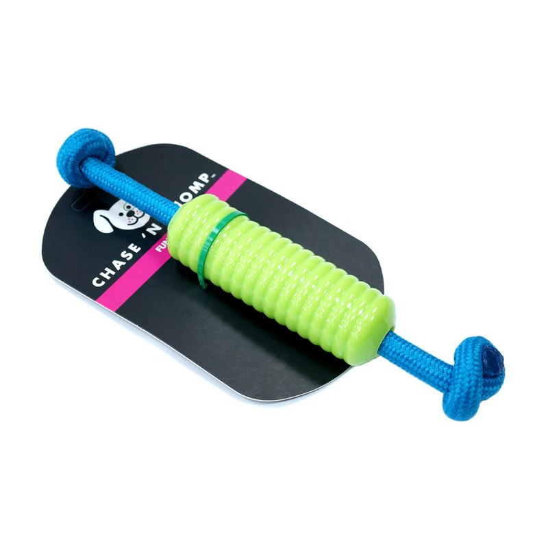 CAITEC Chase 'N Chomp Rope Tube Floating dog toy - Interactive great for Chewing & Tugging