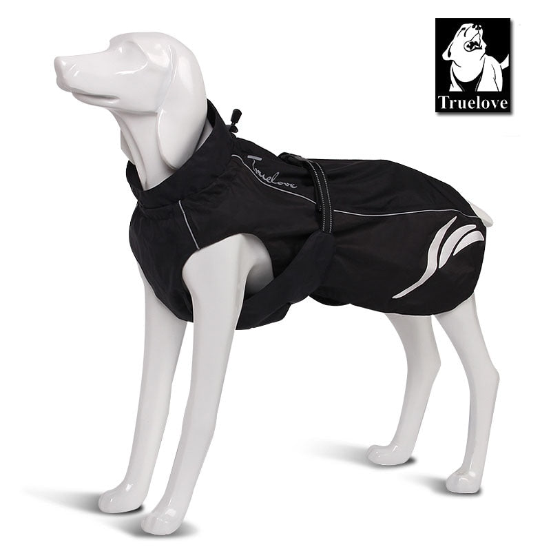 Truelove Waterproof Outdoor Reflective Stripe Dog Coat for All Weathers