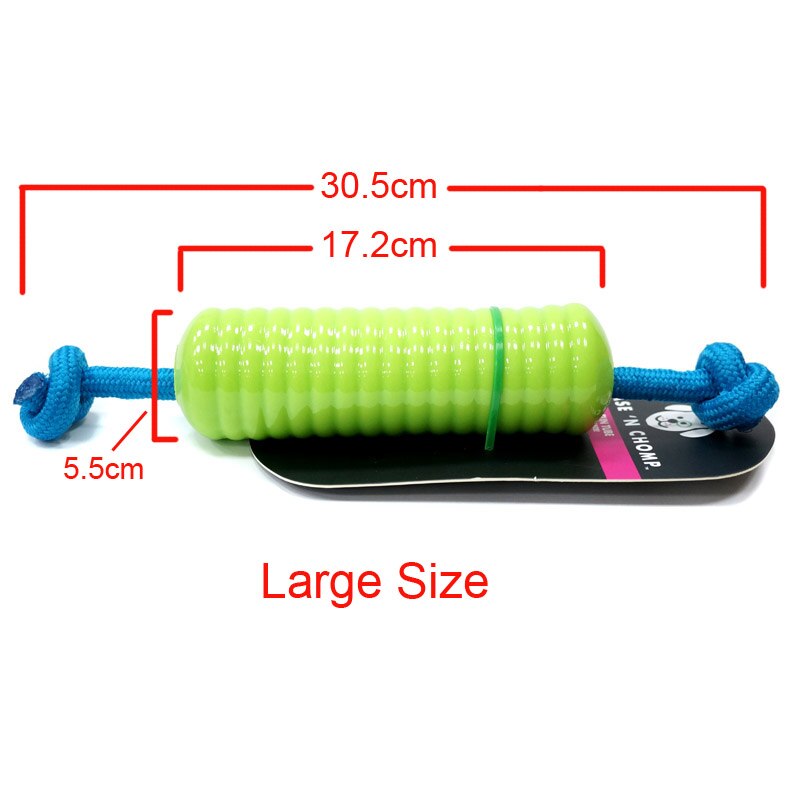 CAITEC Chase 'N Chomp Rope Tube Floating dog toy - Interactive great for Chewing & Tugging