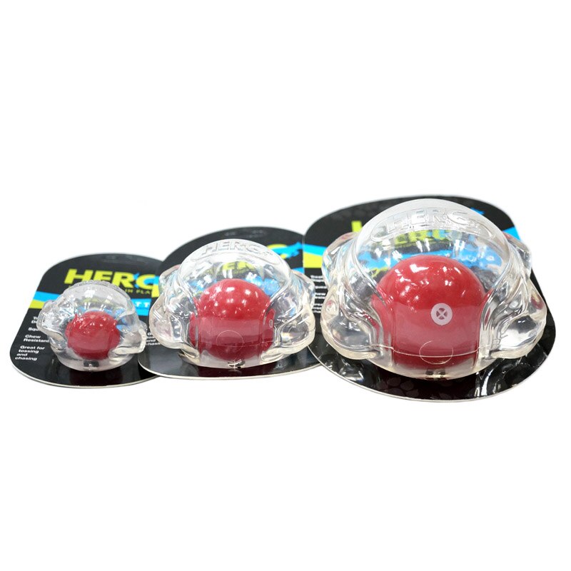 CAITEC Hero Squeaker Foraging Ball - Floating Springy Bite Resistant - 3 sizes available