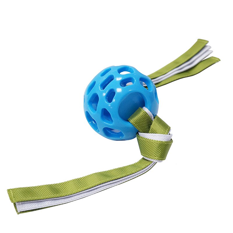 CAITEC Hero Soft Rubber Floating Ball with tabs for Foraging and Interactive Fun