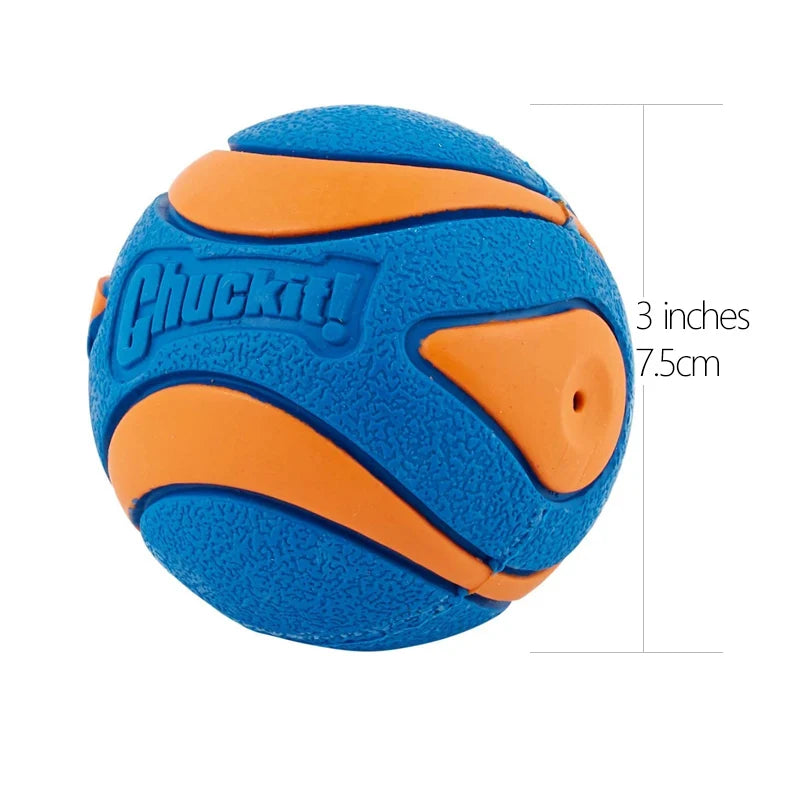 Chuckit! Ultra Squeaker Ball Dog Toy - High Bounce - Durable Easy To Clean Rubber