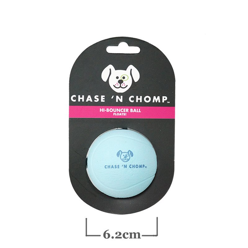 CAITEC Chase 'N Chomp Soft Rubber Floating Bouncy Ball - Suitable for Small to Large Dogs