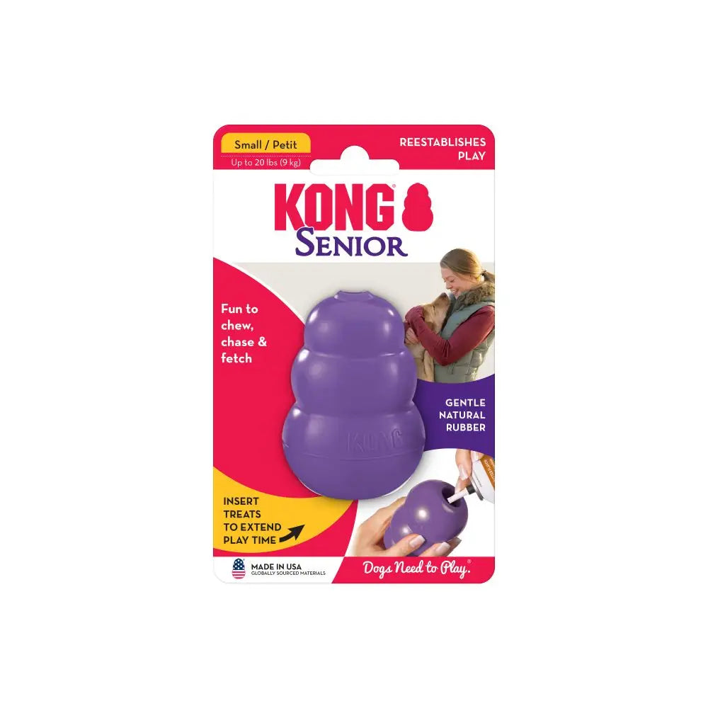 KONG Classic Dog Chew Toy  - Up to 20lbs(9kg) - for Puppy / Small Dogs