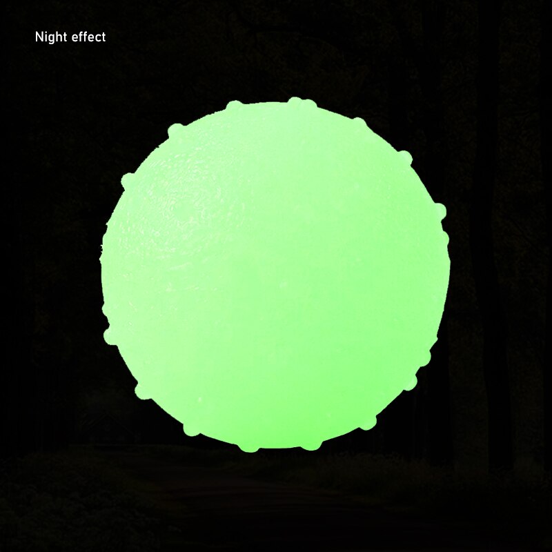 Glowing Luminous Dog Ball made from Natural Rubber for Medium to Large Dogs