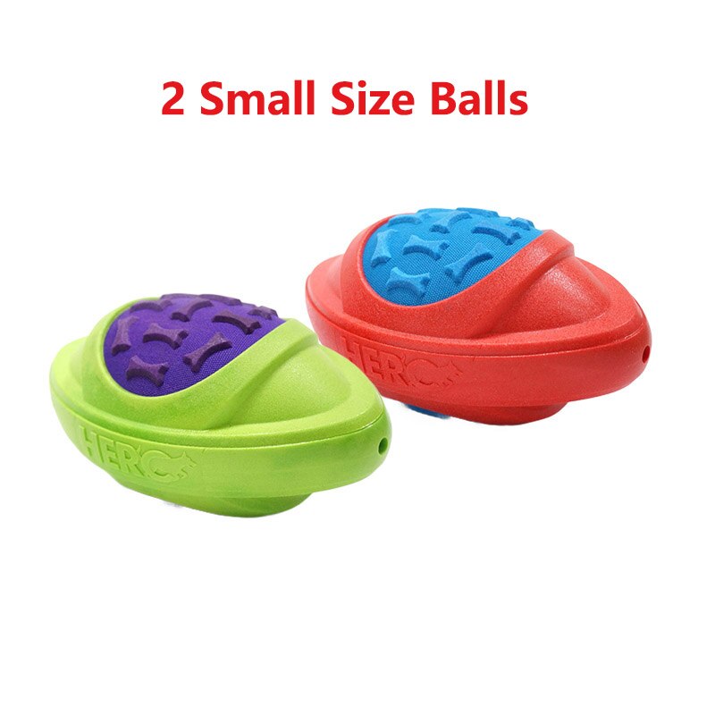 CAITEC Dog Toy Football - Floating & Squeaky for Outdoor Throwing - Suitable for Medium to Large Dogs