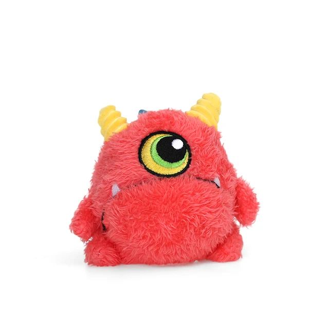 Q-Monster Interactive Squeaky Monster Dog Toy