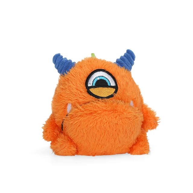 Q-Monster Interactive Squeaky Monster Dog Toy