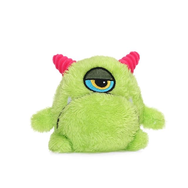 Q-Monster Interactive Squeaky Monster Dog Toy