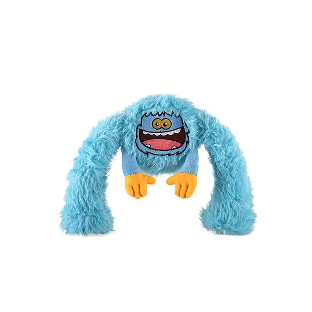 Q-Monster Interactive Squeaky Monster Dog Toy