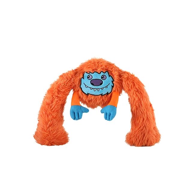 Q-Monster Interactive Squeaky Monster Dog Toy