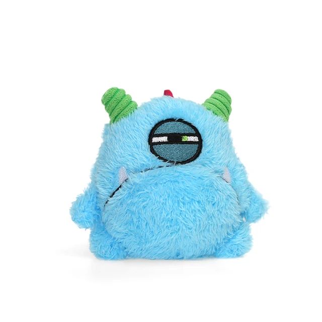 Q-Monster Interactive Squeaky Monster Dog Toy