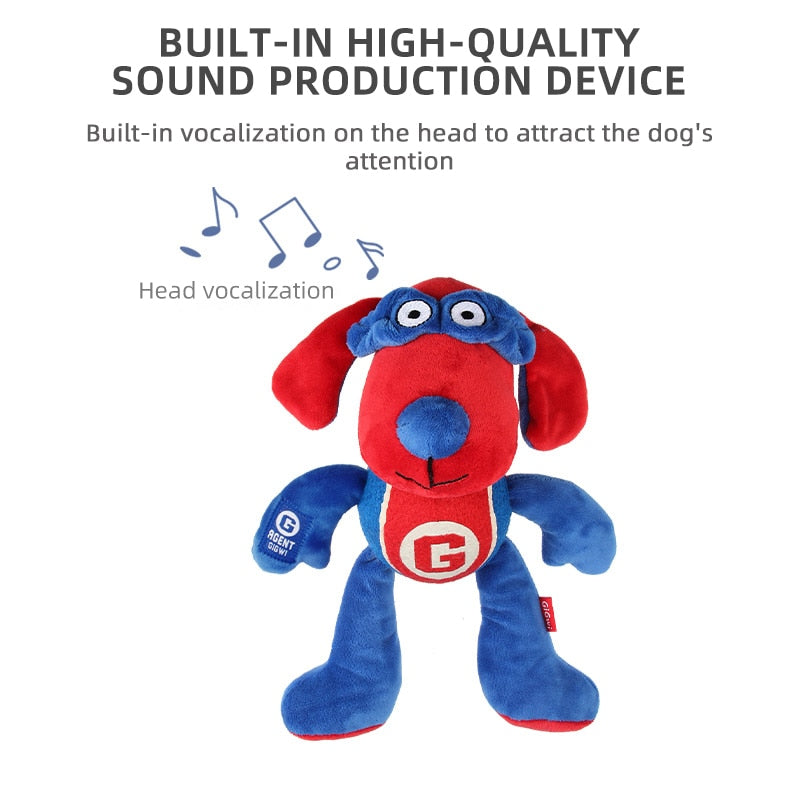 GiGwi Plush Pet Toy Super Series Sound Squeaker For All Dogs