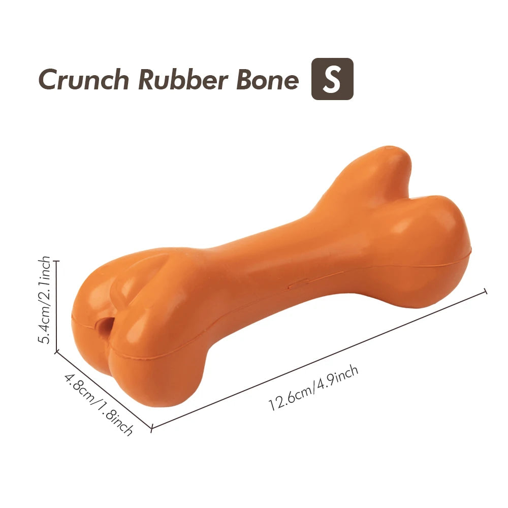 All For Paws Rubber Chew Toy - Non-toxic With Cracking Bottle Sound