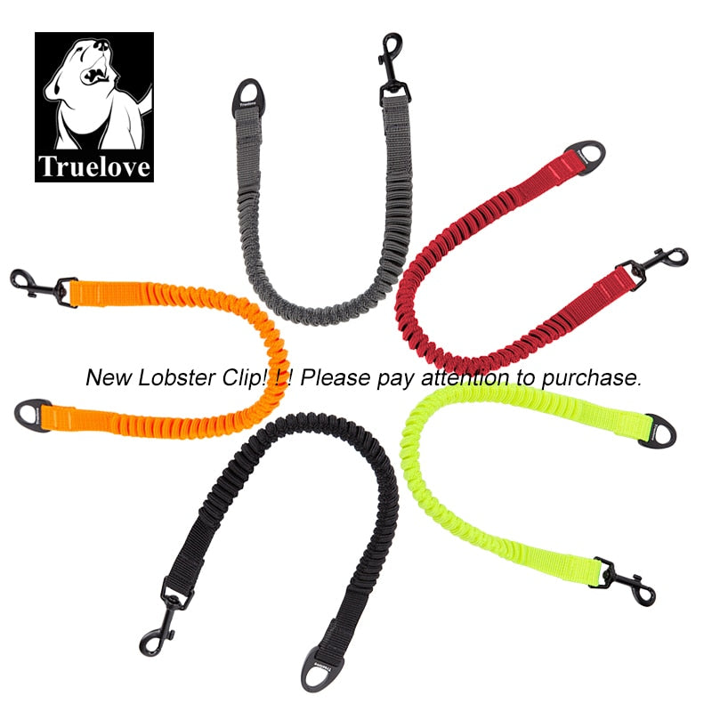 Truelove Short Nylon Bungee Leash Extension Rope for dog collar TLL2971