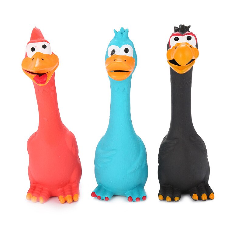 Rubber Interactive Squeaky Chewable Dog Toys - Various types