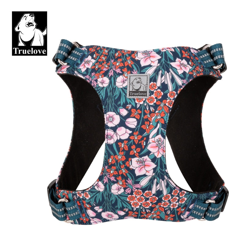 Truelove Floral Dog Harness for Small, Medium Dogs & Puppies TLH1912