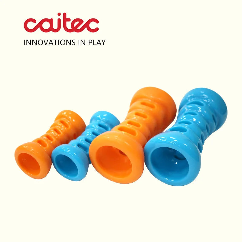 CAITEC Rubber Foraging Dog Toys - 2 sizes & 2 colours available