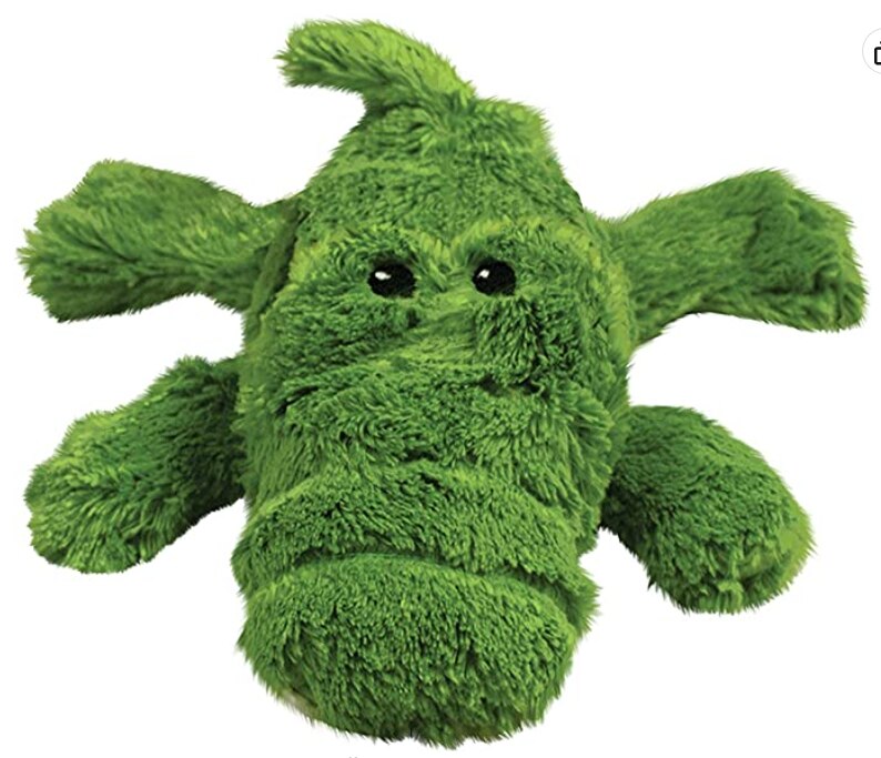 KONG Snuglle Cozie Ali the Alligator & Funny Monkey Dog Toy