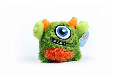 Q-Monster Interactive Squeaky Monster Dog Toy