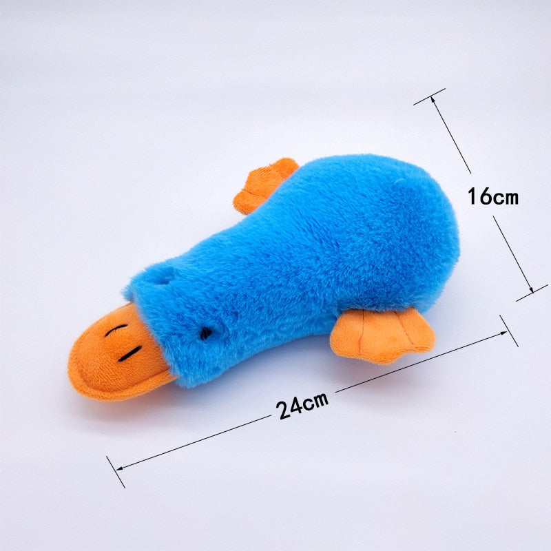 Plush Squeaky Duck Toy For Dogs