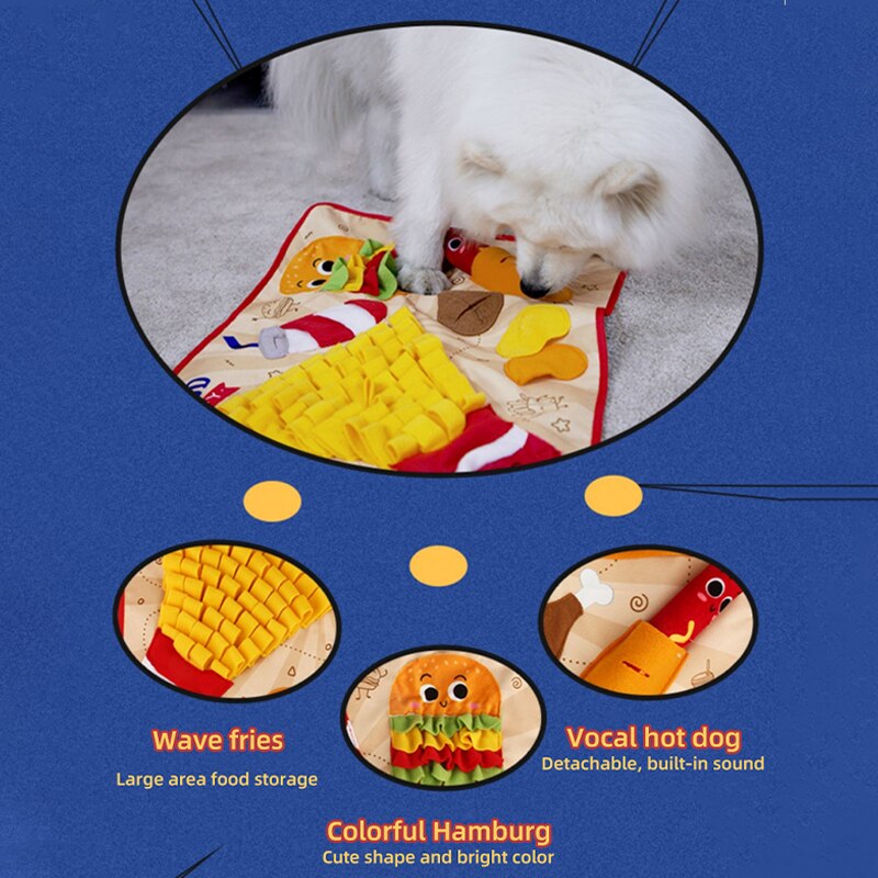 GiGwi Dog Toys Olfactory Pad Interactive Puzzle Toy for All Dogs