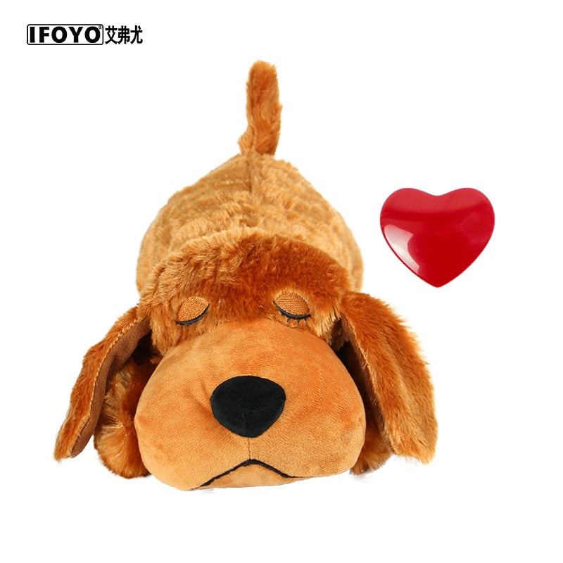 Dog Heartbeat Anxiety Behavioural Training Dog Toy - Comfortable Snuggle Anxiety Relief Sleep Aid for your Dogs