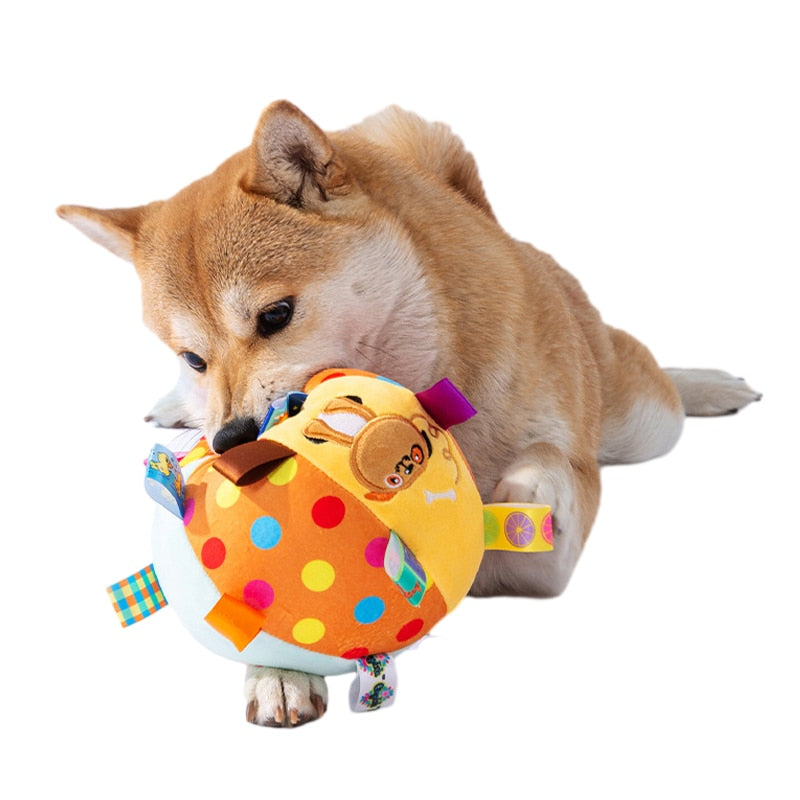 Interactive Ball Dog Toy for Aggressive Chewers