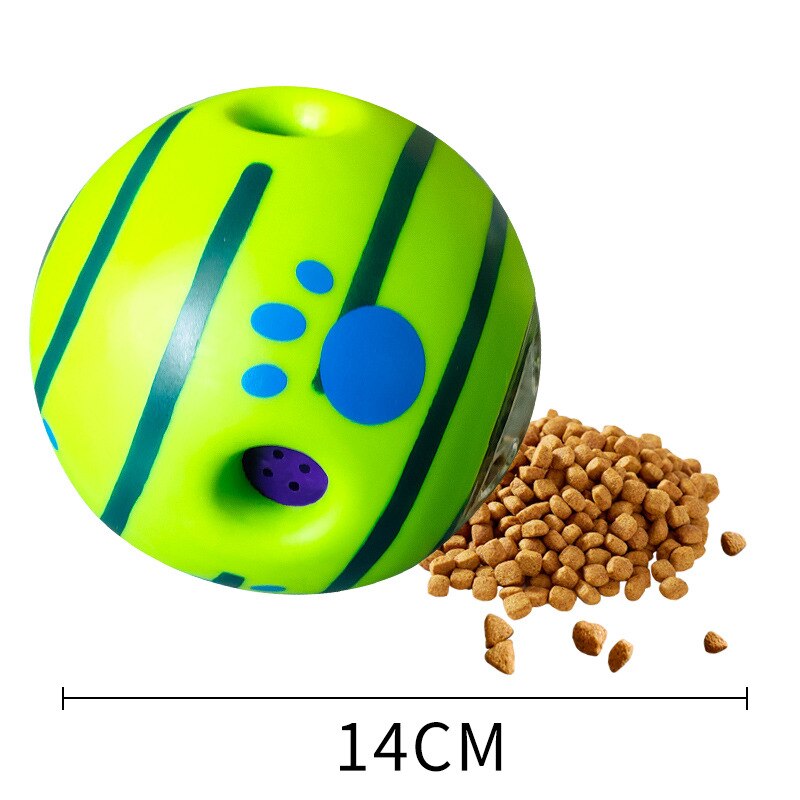 Wobble Wag Giggle Glow Ball Interactive Foraging Dog Ball - As Seen on TV