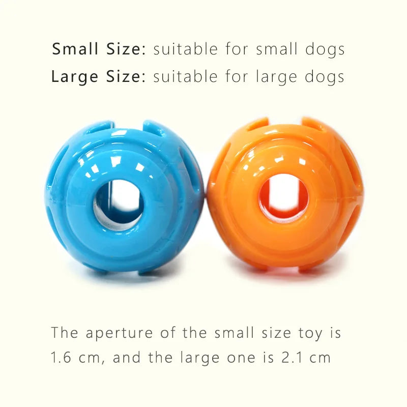 CAITEC Rubber Foraging Rugby Dog Toys - Available in 2 colours & sizes