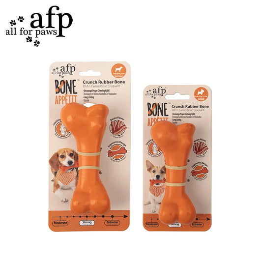 All For Paws Rubber Chew Toy - Non-toxic With Cracking Bottle Sound