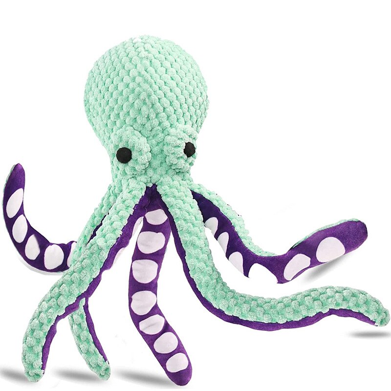 Interactive Squeaky Octopus Dog Toy - 2023 version