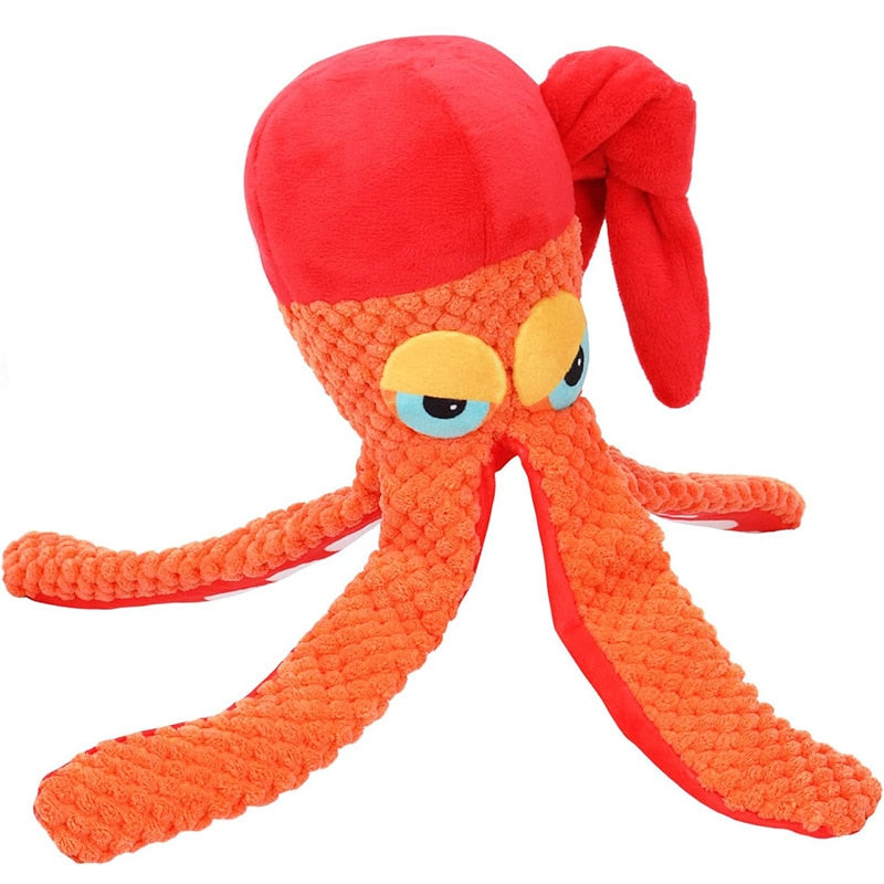 Interactive Squeaky Octopus Dog Toy - 2023 version