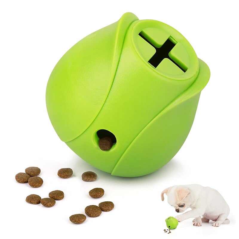 Benepaw Treat Dispensing Rubber Foraging Dog Toy For Small to Medium sized Dogs & Puppies