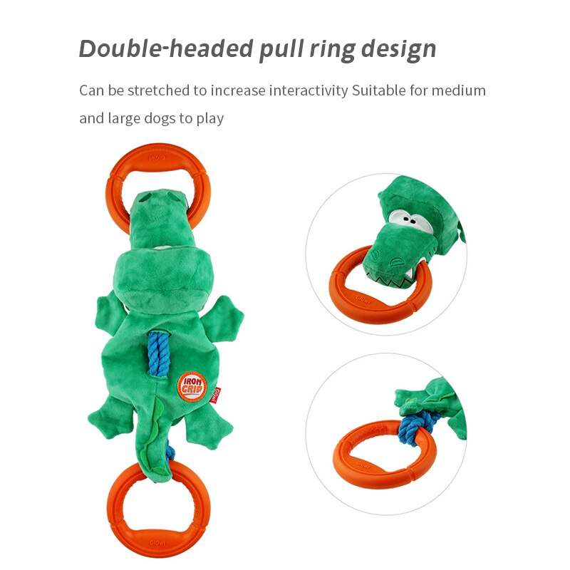 GiGwi Interactive Dog Toy IRON GRIP Series