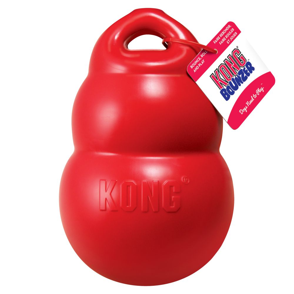 KONG Bounzer Large Rubber Dog Toy