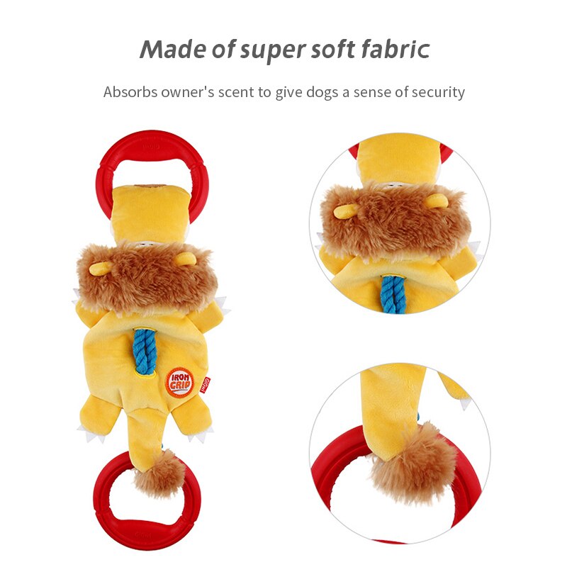 GiGwi Interactive Dog Toy IRON GRIP Series