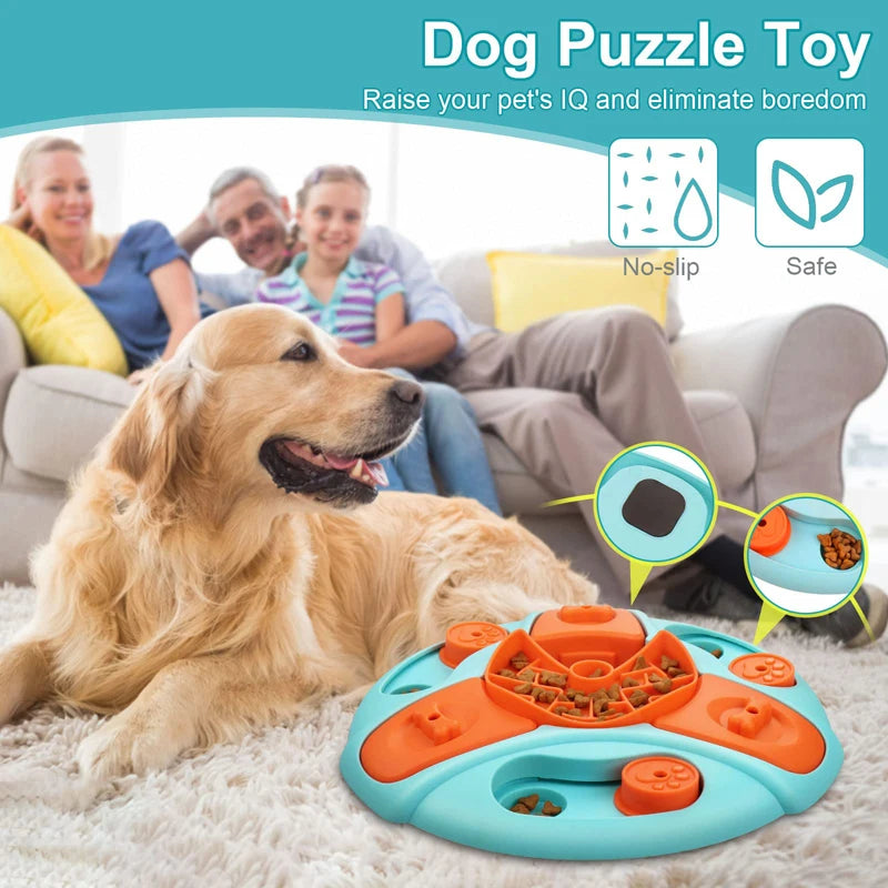 Benepaw Dog Foraging Slow Feeding Interactive Puzzle Toy for Brain Stimulation - For Small ,Medium & Large Dogs