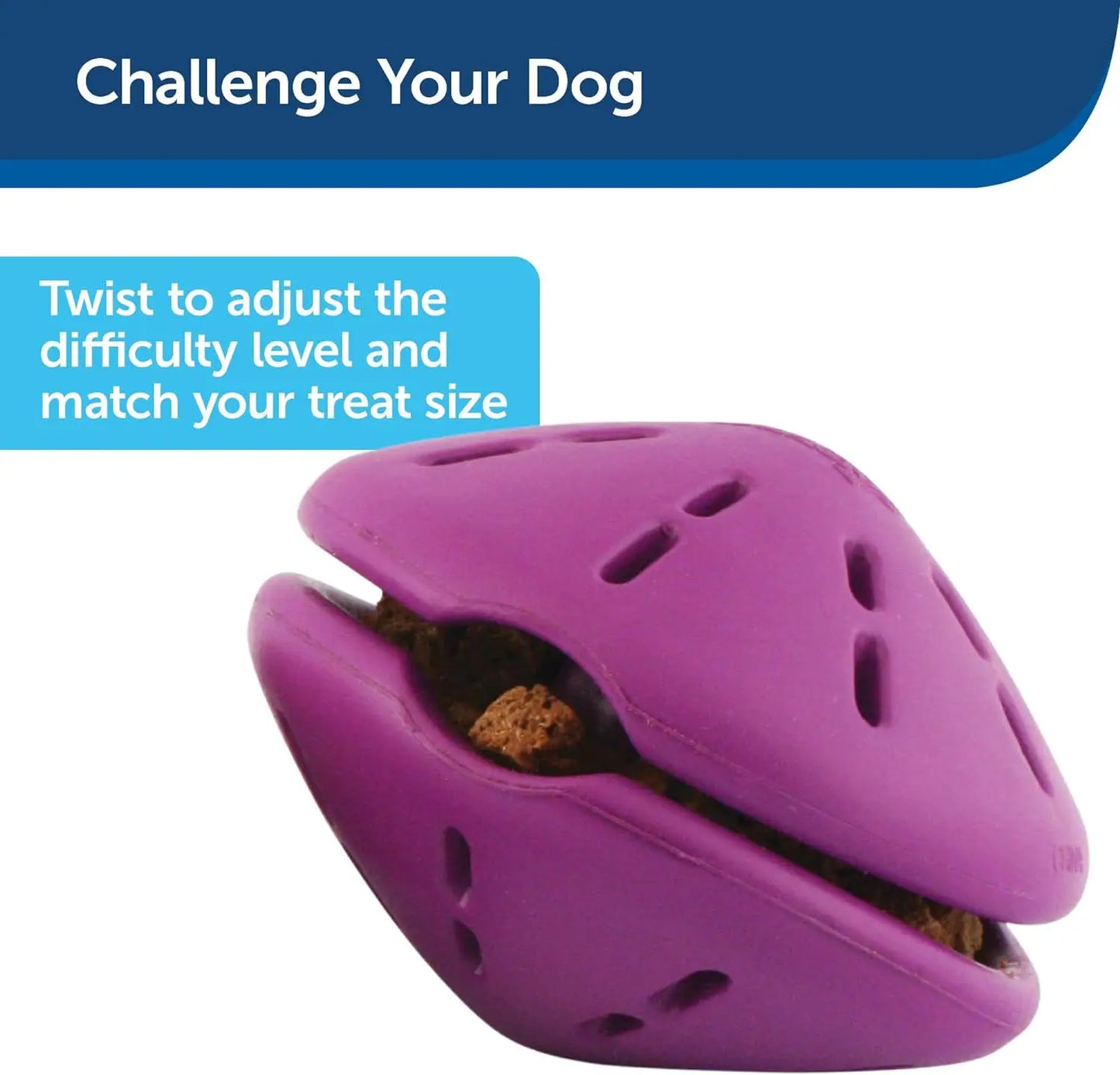 Petsafe Busy Buddy Twist 'n Treat Dispensing Foraging Dog Toy - Small & Medium available