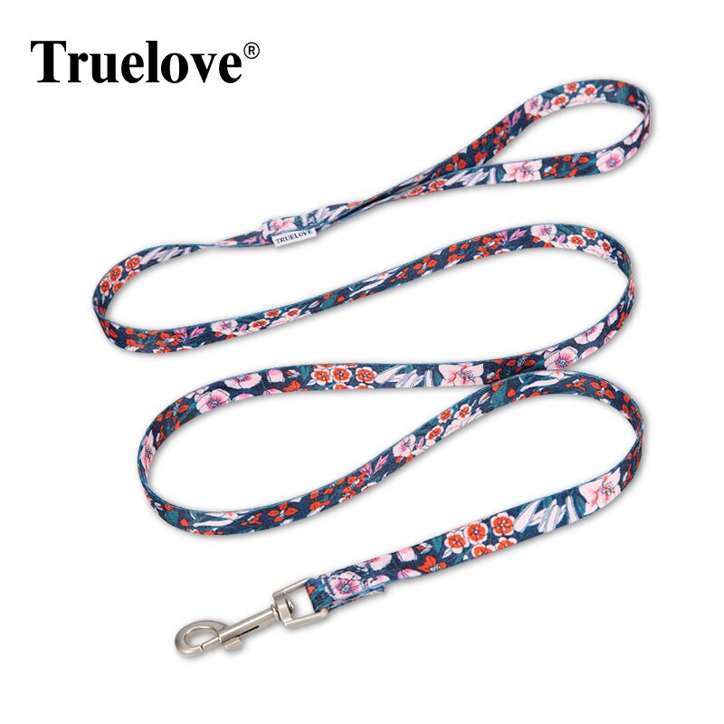 Truelove Floral Lightweight Dog Leash 1.2m - Spring Design - 3 options TLL3113